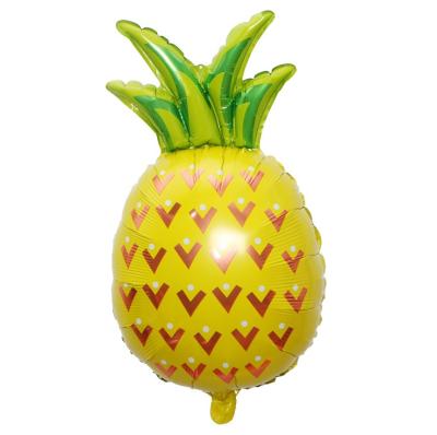 China Gift Toy/Decoration Huanteng Pineapple Shape Foil Balloons Foil Balloons Foil Mylar Custom Shaped Party Balloon for sale