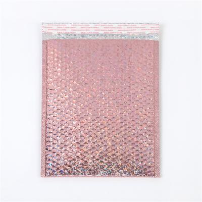 China Waterproof / Tearproof / Super Mailing Glue / Bubble Foil Bag Non-Toxic / Lightweight Anti Static Holographic Metallic Foil Mailer Bag for sale