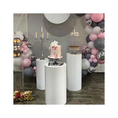 China Wedding Birthday Party and Wedding Birthday Party Decoration Dessert Table Ornament Layout Acrylic Cylinder for sale