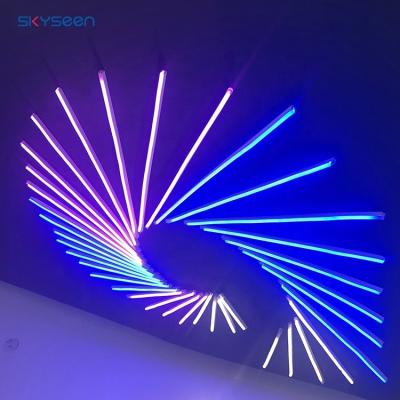 China Custom Buildings Faux Illuminated China Flex Acrylic Led Neon Sign For Shop Decoration for sale