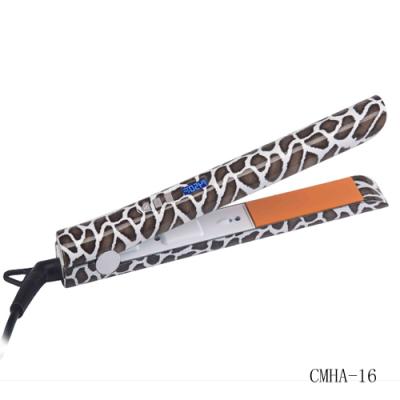 China Leopard Print Hair Flat Iron -Hair Beauty for sale