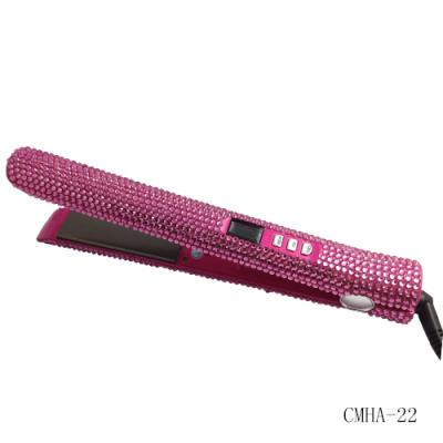 China LCD Crystal Hair Straightener -Hair Beauty for sale