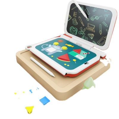 China Plastic Children's Smart LCD Writing Board One-Key Delete Early Educational Folded Blackboard For Child for sale