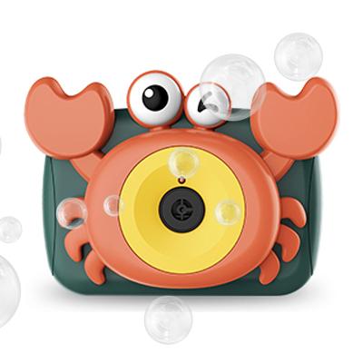 China ABS Cute Outdoor One-Click Crab Bubble Toys For Kids With Music Shape Bubble Animal Sets for sale