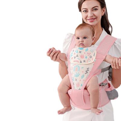 China 75-110cm 360 Degree High Quality Four Position Newborn Baby Organic Cotton Carrier With Lumbar Support for sale