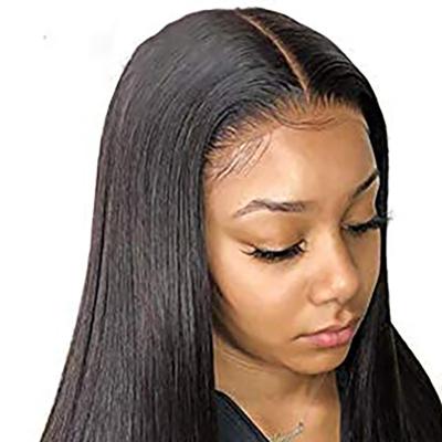 China Human Natural Hairline Full Body Wave 5x5 HD Full Lace Wigs Bone Straight Hair Wigs For Black Women for sale