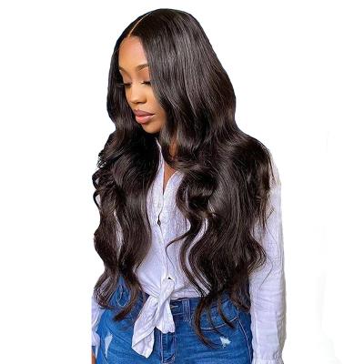 China Wholesale Seller Custom 4x4 HD Lace Wig Straight Raw Hair Lace Front Wig Body Wave 100% Virgin Human Hair Natural Color Wig for sale