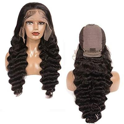 China Xianniao 13x4 13x6 150% Density Natural Malaysian Density Curl Wave Deep Loose Lace Front Human Hair Wigs Human Hair Vendors for sale