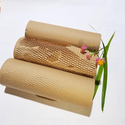 China 2020 New Product Factory Environmentally Friendly Black White Honeycomb Net Wrapping Papers Wholesale Moisture-Proof And Shockproof Brown for sale