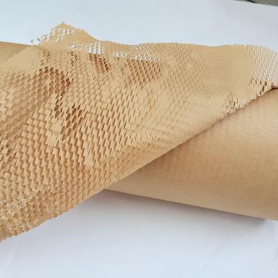 China Anti-collision Honeycomb Wrapping Paper Sheet Cushion Paper Sheet For Wrapping Cosmetics Wine Glass Material for sale