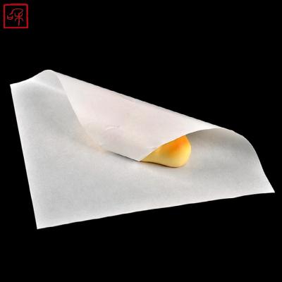 China Factory Wrapping Paper Biodegradable Pe Coated Sheet Butter Burger Hamburger Tissue Parchment Fast Food Greaseproof Baking Wrapping Paper for sale