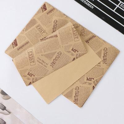 China Supplier Biodegradable With Logo Packaging Patterned Perforated Custom Printable Printed For Baking Parchment Paper for sale