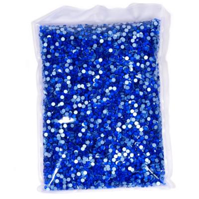 China Wholesale Bulk Pieces of Flatback 14400 Loose Non Hotfix Rhinestones Flatback Sapphire Rhinestone Neon for sale