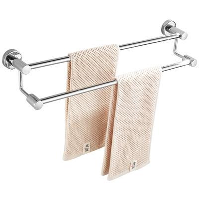 China Hot Selling Fashion Good Quality Bathroom Towel Rail Double Towel Rail Stainless Rack for sale