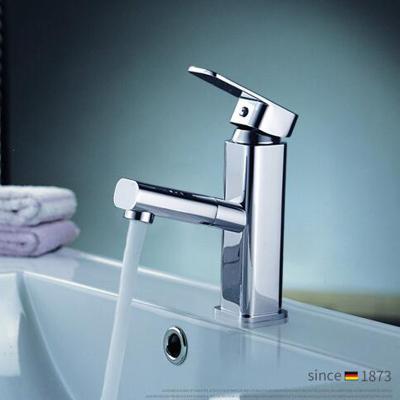 China Metered Faucets Basin Faucet Pull Out With Shower for sale