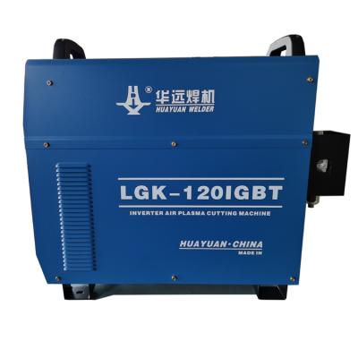 China Industrial Metal Cutting LGK-120IGBT HUAYUAN Inverter Air Plasma Cutting Machine for sale