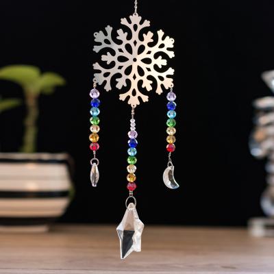 China Amazon ebay animal snowflake bee ball lighting jewelry cartoon Christmas gift crystal pendant diy animal border pendant CLASSIC supply for sale