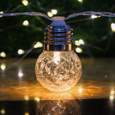 China New Desin Pineapple Shape Solar LED Bulb Light String Garden Lights Outdoor For Festival Decoration Party Decoration for sale