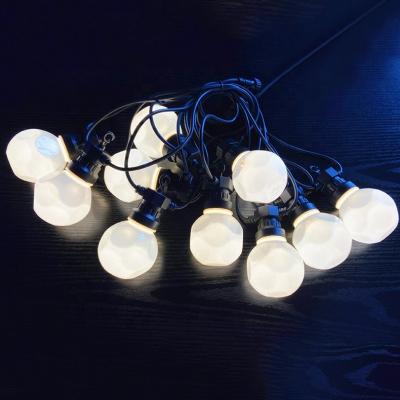 China Waterproof 10L Football String Light Led Light Outdoor String Garland Patio Christmas Decoration Light Chain for sale