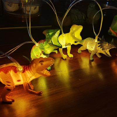 China Hot Selling Split Star Light Customized 10L Led Dinosaur Indoor Outdoor String Lights USB Battery Operatedled Led Lights For Kids Room for sale