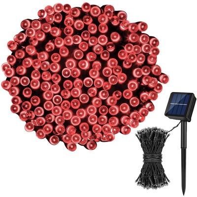 China 100L LED Solar Powered Outdoor Waterproof Solar String Fairy Lights for Home Patio Garden Party Christmas Decoration for sale