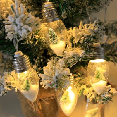 China PVC Fairy Lights with C9 C7 Clear Light Bulb Small Strawberry Decorative Light Bulbs for Christmas Bulb Garden Lights Battery Operated Christmas Lights for sale