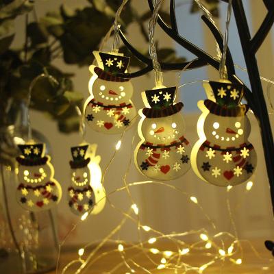 China PVC string light with Christmas snowman holiday led lights100M 50M 30M 20M 10m led string lights decoration for Christmas tree party holiday led garland for sale