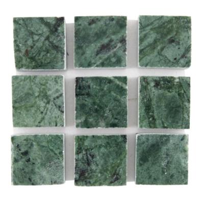 China Modern close to nature verde GUATEMALA marble slabs tiles Longtops green marble stone big slab polished pieces experienced QC 3 years for sale