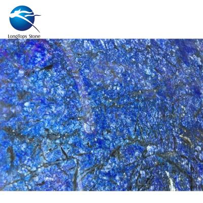 China Modern Natural Blue Marble Stone Wall Slab for sale