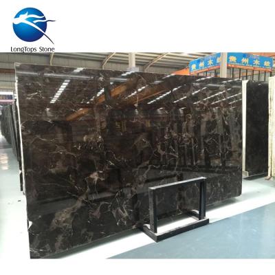 China Emperor Modern Wholesale Dark Brown Marble Brown for sale