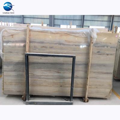 China Best Price Modern Wholesale Imported Ginkgo Wood Marble For Hotel Decoration for sale