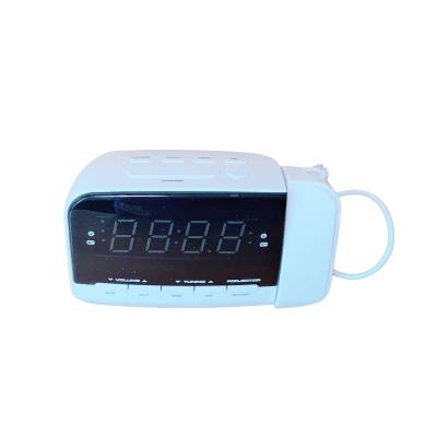 China Digital Led Projection Table LCD Display Screen Wall Alarm Clock FM Radio Desk AM Clock Radio Digital Led Projection for sale