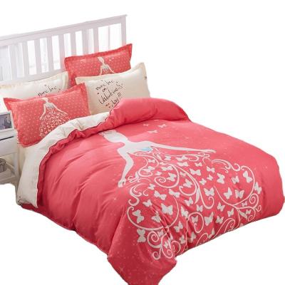 China Soft, Comfortable, Skin Friendly, Breathable Four Piece Sustainable Cotton Bedding Set for sale