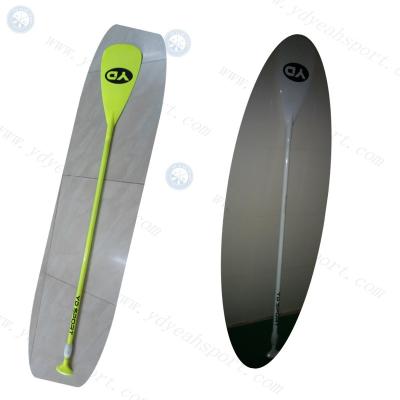 China Carbon Fashion Blade Light Weight Hard Backing Up Board Carbon Fiber SUP Surfing Paddle for sale