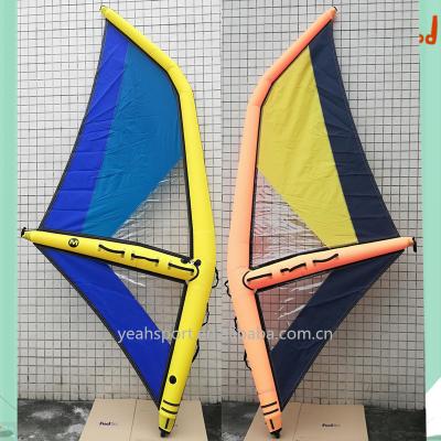 China Unisex Inflatable Windsurfing Windsurfing Sail For All Ages Beginner Wind Surf Kite Sail for sale