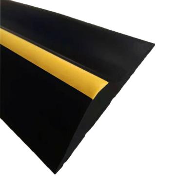 China Paste garage door weather seal bottom PVC rubber strip rubber bottom seal for garage door bottom garage door seal for sale