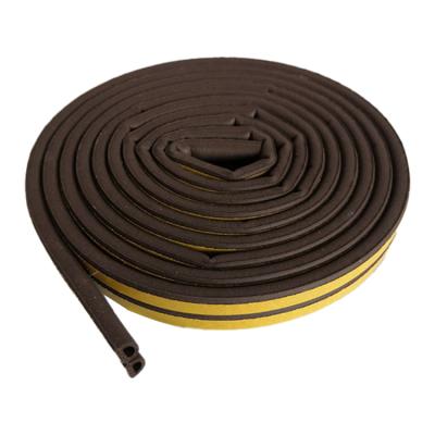 China Corrosion Resistance Factory Wholesale Door Slat Seal Caulk Door Foam Rubber Seal for sale