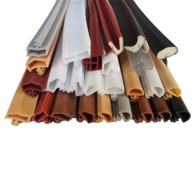 China Corrosion resistance factory price custom made wooden doors and aluminum alloy doors and strip slat door rubber sealing gasket for sale