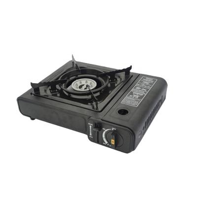 China Black Easily Cleaned Outdoor Stove Gas Cooker Camping Stove Gas Burner Portable Cooker for sale