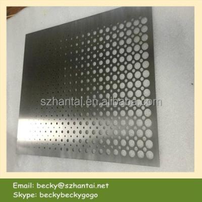 China Medical Machinery Stainless Steel Laser Cutting Perforated Sheet Metal Fabrication Work for sale