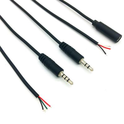 China The 3.5mm audio aux jack. at the solder end customize the cable to the. stereo for sale