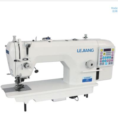 China Garment Shops Lejiang 5200D Direct Drive Lockstitch Sewing Machine With Side Cutter for sale