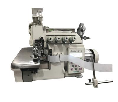 China Hotels Pocket Overlock Sewing Machine With Backrest Feeder Device for sale