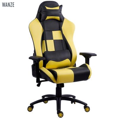 China High Quality Customizable Slipcovered Logo Game Sex Chair Gaming Chair Spare Parts Gaming Chair With Monitor for sale