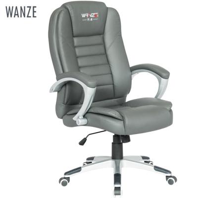 China Comfortable PU Leather Ergonomic Executive Chair Office Swivel Office Chair High Swivel Computer PU Computer Back Office Chair for sale