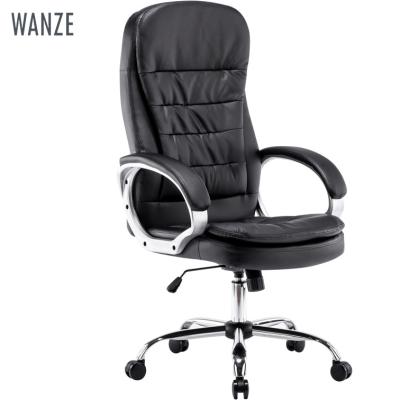 China WZ-519 PU Executive Office Chair Swivel Commercial Leather Ergonomic Office Chair High Support Computer Use WZ-519 Back Rotation Office Chair for sale