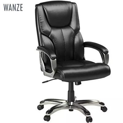 China PU Leather Ergonomic Computer Chair High Executive Office Chair PU Home Office Swivel Back Office Chair for sale