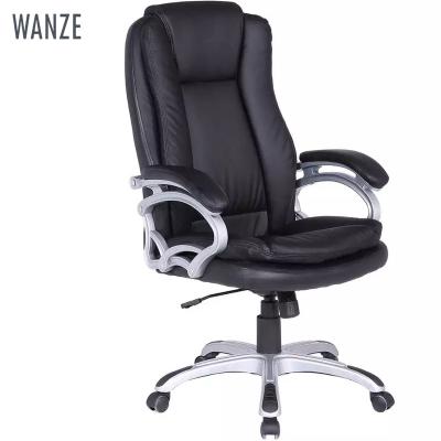 China Tilt Leather Executive Chair Swivel Chair PU Office Computer Rotation Ergonomic Office Chair for sale