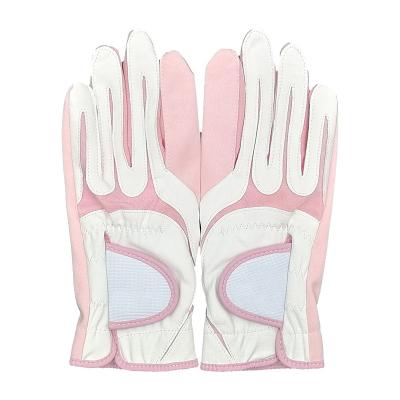 China Soft Comfortable Feel Soft Comfortable Leather Sport Left Straight Women Golf Glove for sale