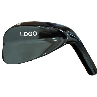 China Golf Club OEM Golf UT Logo 57 Loft Luxurious Black Plating 64 Lie Golf Wedge For Sand for sale